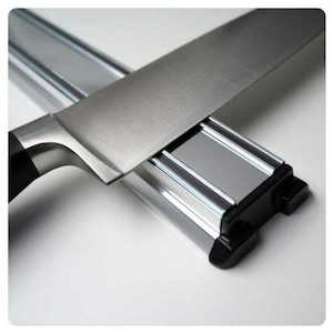 Knives: Bisbell Magnetic Knife Rack #B343SE45 - Silver 450mm