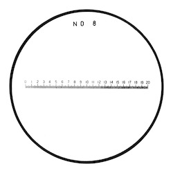 Mitutoyo Optional Reticle to suit 183 Series Pocket Comparators