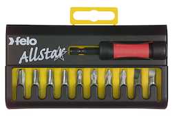 Felo All Star Screwdriver Bit Set 11pc