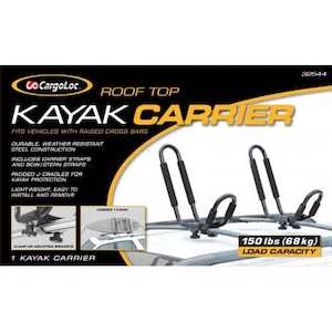 Tool, household: Cargoloc Kayak Carrier For Vehicle Rooftop #32544