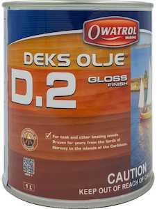 Tool, household: Owatrol Deks Olje #2 10L