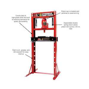 Torin - Big Red Hydraulic Press 20 Ton 150mm Stroke