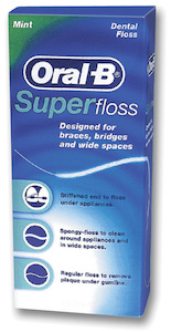 Toothpaste: Oral-B Super Floss