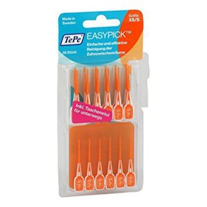 Toothpaste: Tepe Easypick Orange Size XS/S (36 pcs)