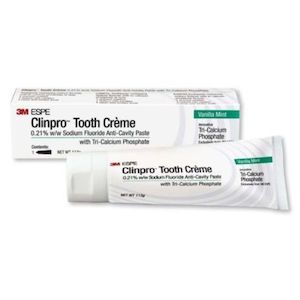 Toothpaste: Clinpro Tooth Crème 3M Anti-Cavity Toothpaste 113g