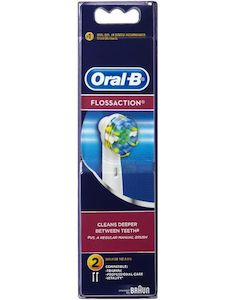 Toothpaste: Oral-B Floss Action Toothbrush Head (2 Pack)