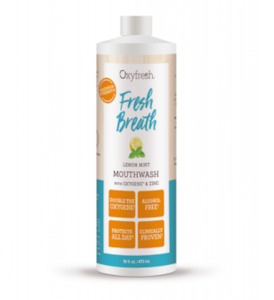 Oxyfresh Power Rinse Lemon-Mint 473mL