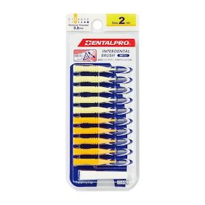 Dental Pro Jacks Interdental Brush Size 2 (XS) Yellow