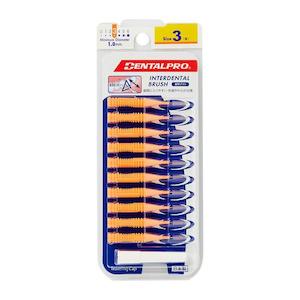 Dental Pro Jacks Interdental Brush Size 3 (S) Orange