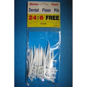 Toothpaste: Dental Floss Piks