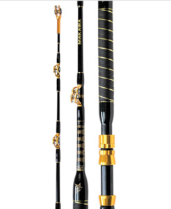 CD - Okuma ROD GAME MAKAIRA BLACK FULLY ROLLERED 5'10 37KG REMOVABLE STRAIGHT BUTT NEW