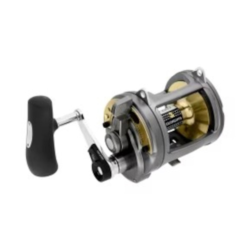 Sporting equipment: Shimano - TYRNOS TYR50 LRS TWO SPEED REEL