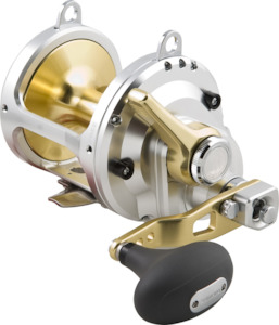 Sporting equipment: Shimano - 23 TALICA 12 TWO SPEED REEL