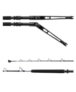 Shimano - ABYSS SW 5'6" 2PCE 60-100LB ADJUSTABLE BUTT GAME ROD