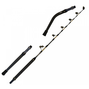 Sporting equipment: Shimano - TIAGRA ULTRA GAME 5'5" 50LBS F/R TWIN BUTT GAME ROD