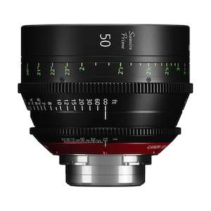 Photographic equipment hiring: Canon CN-E 50mm T1.3 FP X (PL Mount)