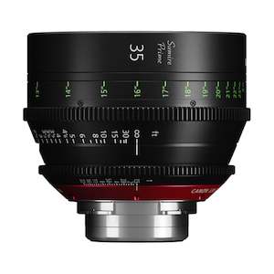 Photographic equipment hiring: Canon CN-E 35mm T1.5 FP X (PL Mount)