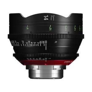 Photographic equipment hiring: Canon C-NE 14mm T3.1 FP X (PL Mount)