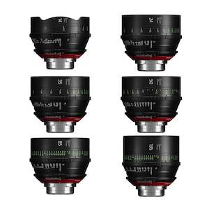 Canon Sumire CN-E PL Mount Lens Kit 14mm, 24mm, 35mm, 50mm, 85mm, 135mm