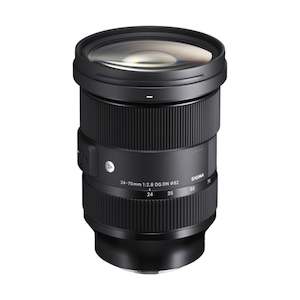 Photographic equipment hiring: Sigma 24-70mm f 2.8 DN OS HSM Art Lens (Sony E)