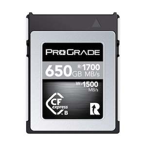 ProGrade Digital 650GB CFexpress 2.0 Type B Cobalt Memory Card