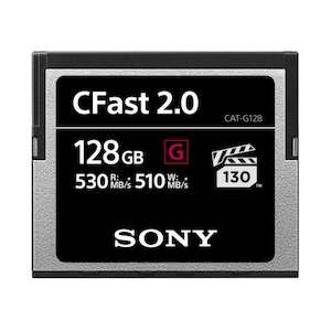 Sony 128GB CFast 2.0 G Series Memory Card