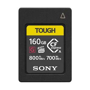 Photographic equipment hiring: Sony 160GB CFexpress Type A TOUGH Memory Card