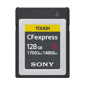 Photographic equipment hiring: Sony 128GB CFexpress Type B Memory Card