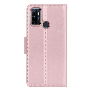 HANMAN Mill for Oppo A53 A53S A32 Leather Phone Case Wallet Phone Cover