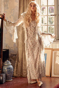 Womenswear: Fleur Frill Maxi Dress