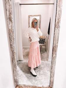 Womenswear: Janey Skirt Blush