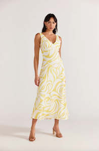 Marisol Bias Maxi Dress