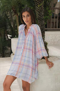 Maddy Shirt Dress Pastel