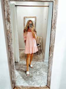 Lola Mini Dress Pink Blush