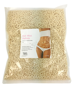 TBS Hot Wax Pellets 1kg (Polybag)