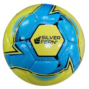 Silver Fern Club Match Yellow Soccer Ball Size 4