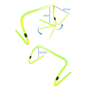 Fitness: Adjustable Height Agility Hurdle