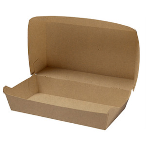 Large Snack Box Brown Kraft (205x107x77mm) 50 Piece