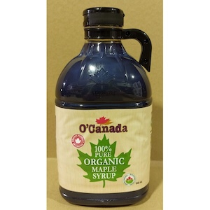 O’canada Pure Organic Maple Syrup 946ml (1.25kg)