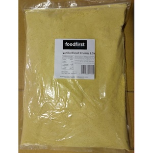 F/f Vanilla Biscuit Crumbs 2.5kg