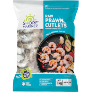 Shore Mariner Prawn Cutlet Van 21/25 1kg