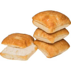 Cottage Lane White Artisan Burger Buns 110g (6 Piece)