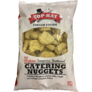 Top Hat Tempura Battered Chicken Nuggets 1kg