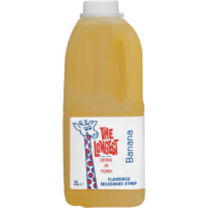 Grocery wholesaling: Longest Drink Milkshake Syrup Banana 2l