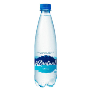 Nz Natural Still Spring Water 500ml X 18