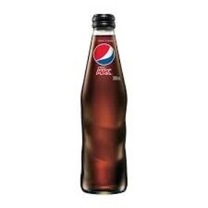 Pepsi Max 300ml Glass X 12