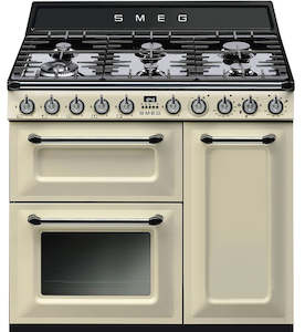 Freestanding Ovens: SMEG 90CM VICTORIA FREESTANDING OVEN (CREAM)