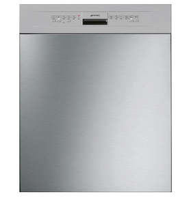 Smeg 60cm Stainless Steel Built Under Dishwasher