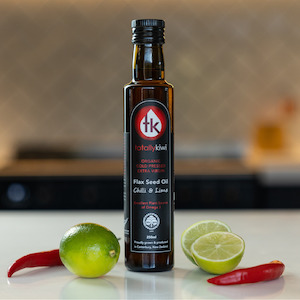 Certified Organic Chilli & Lime Infused Flax Seed Oil