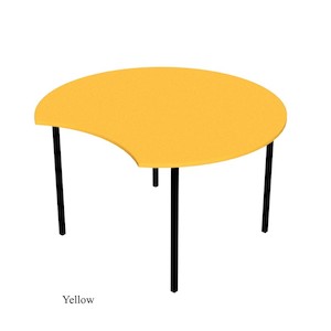 Products: School Table With Scallop Top 900/1200 (520 High) (Z)